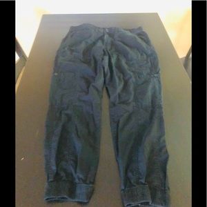 GAP black kahki cargo pants